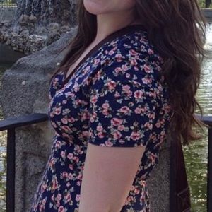 Monteau Floral Printed Dress